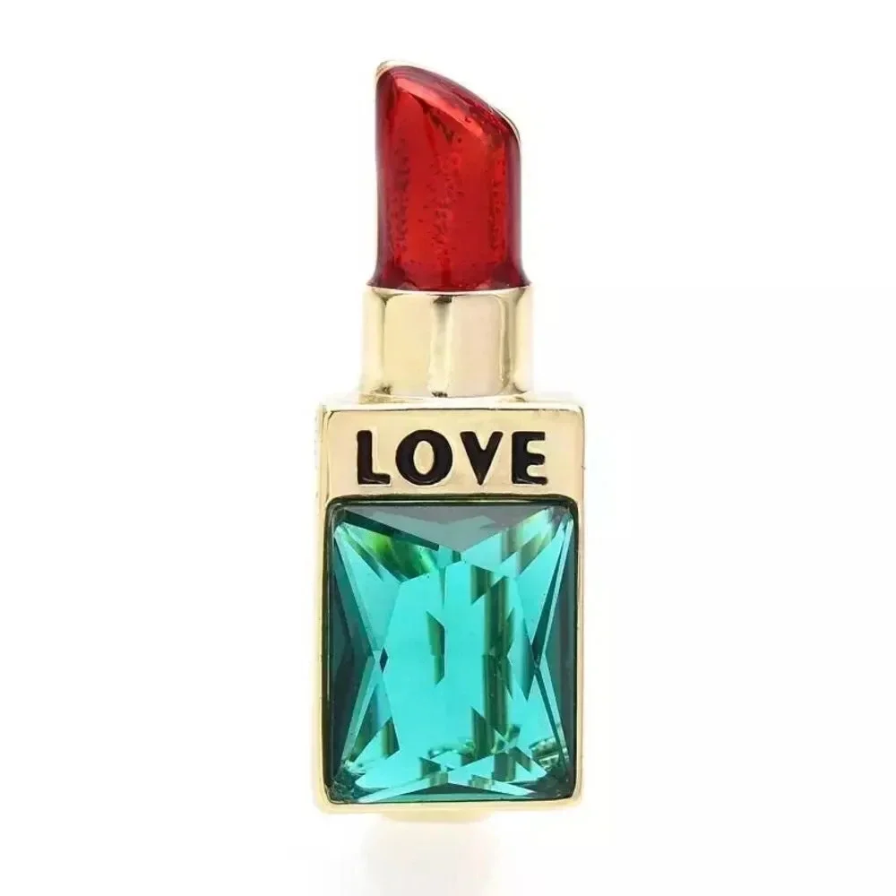 VQ Lipstick Brooch